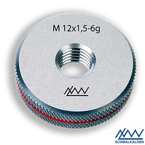 M 12x1,5-6g - Závitový kalibr - kroužek zmetkový