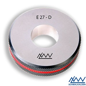 E 14 - Kalibr - kroužek zmetkový hladký (elektrozávit), DIN 40400