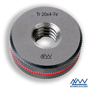 Tr 18x4-7e - Závitový kalibr - kroužek zmetkový, DIN ISO 103