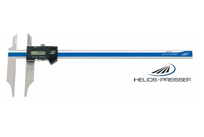 Digitální posuvné měřítko Helios-Preisser 0-1500 mm s měřicími nožíky, bez stavítka