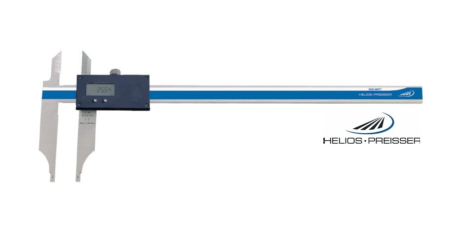 Digitální posuvné měřítko Helios-Preisser 0-2000 mm s měřicími nožíky, bez stavítka