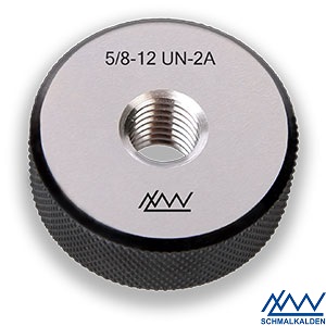 1" 3/8 - 6 UNC-2A  Závitový kalibr kroužek dobrý, ANSI B 1.2