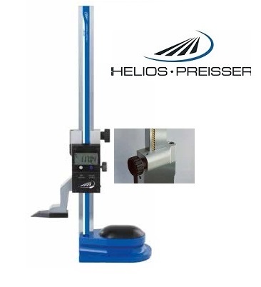 Digitální posuvný výškoměr a orýsovací přístroj Helios-Preisser 0-600 mm, s kolečkem