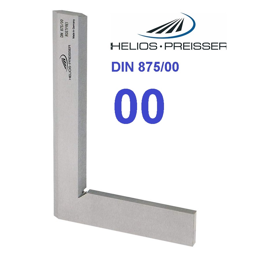 Nerezový nožový úhelník Helios-Preisser 200x130 mm, průřez 30x7 mm, DIN 875/00