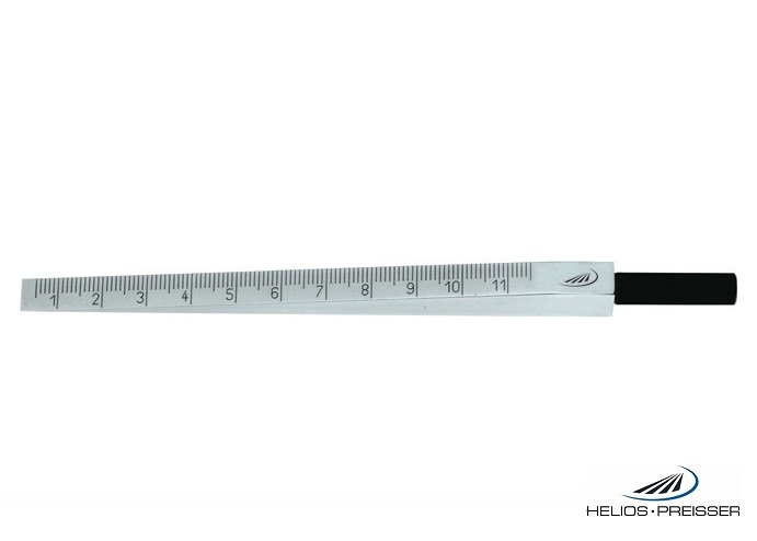Měřicí klínek Helios-Preisser 2,0 až 7,0 mm pro zjišťování spár