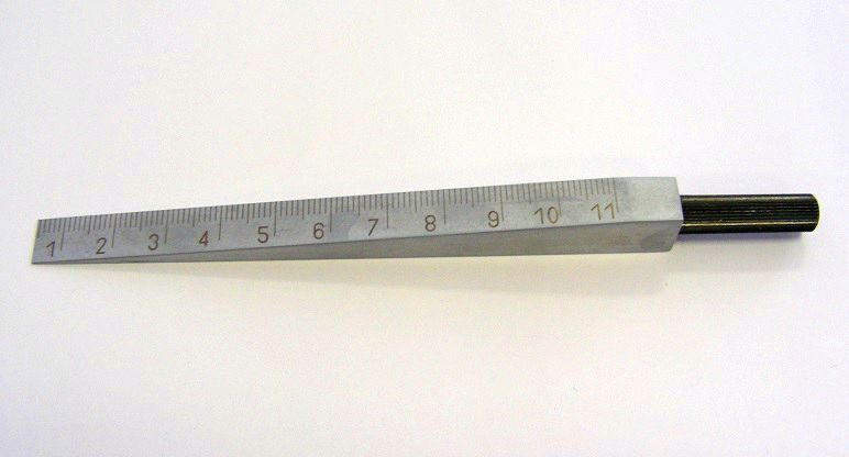 Měřicí měřický klínek 0,5÷11/0,1 mm, Helios-Preisser