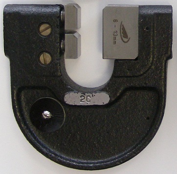 Třmenový kalibr nastavitelný 6-13 mm, Helios-Preisser