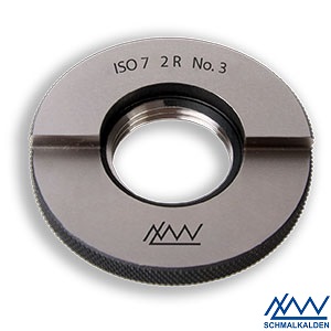 R 1/16 EN 10226/ ISO 7 - závitový kalibr kroužek válcový No.3
