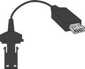 Signální kabel opto / USB, Helios-Preisser