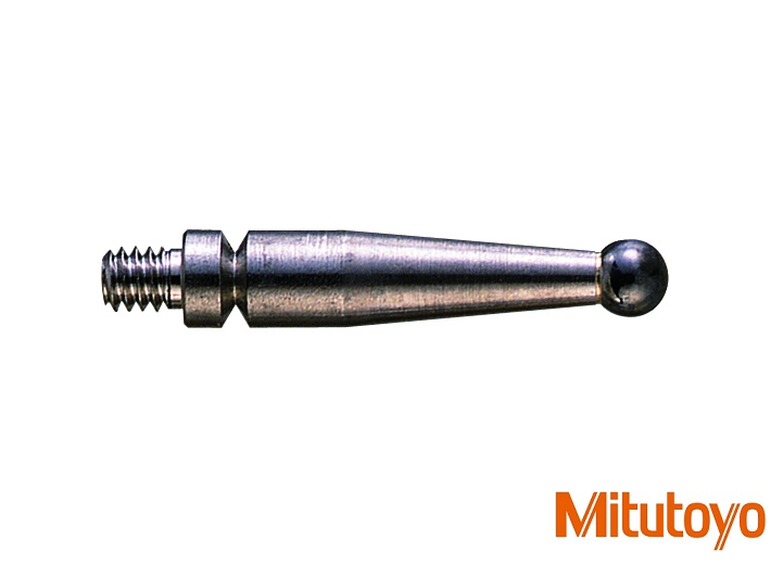 Měřicí dotek pro páčkový úchylkoměr Mitutoyo 513-304, D: 2 mm, L2: 6,5 mm