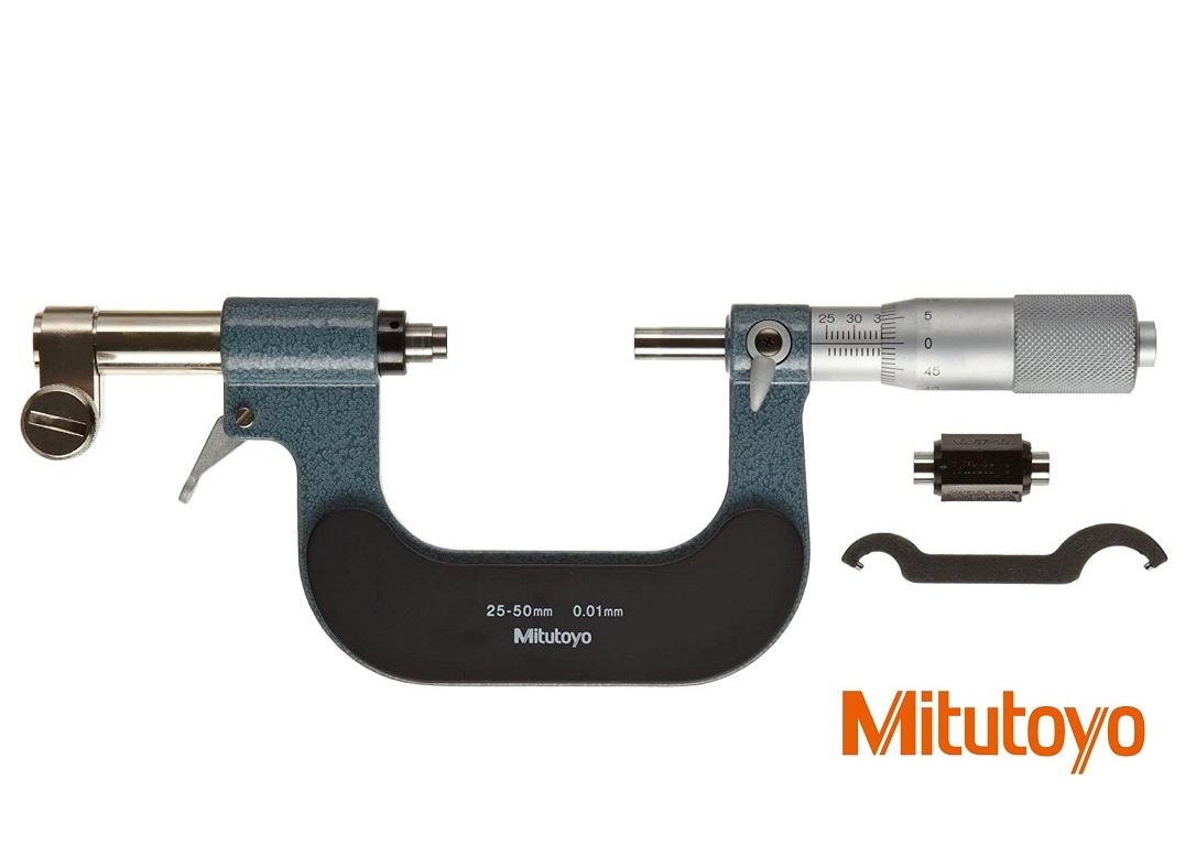 Třmenový mikrometr Mitutoyo 25-50 mm pro číselníkový úchylkoměr