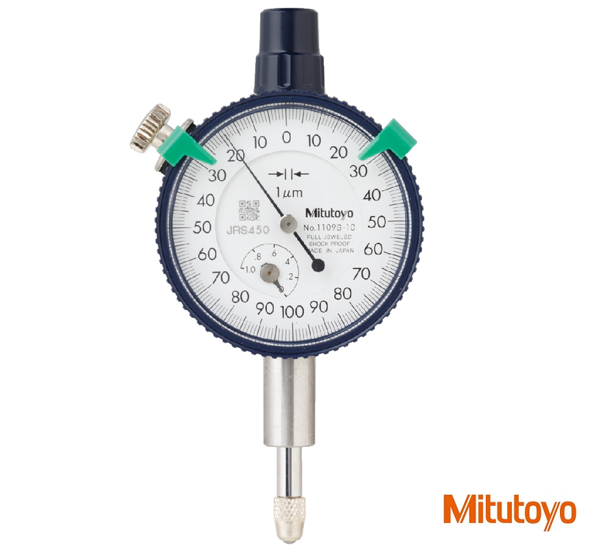 Číselníkový úchylkoměr Mitutoyo 0-1/0,001 mm, průměr  číselníku 40 mm