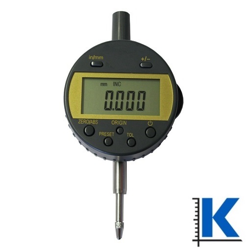 Digiální úchylkoměr KMITEX 0-12,7 mm, 0,001mm, pr. 60 mm, IP54, PROFESIONAL