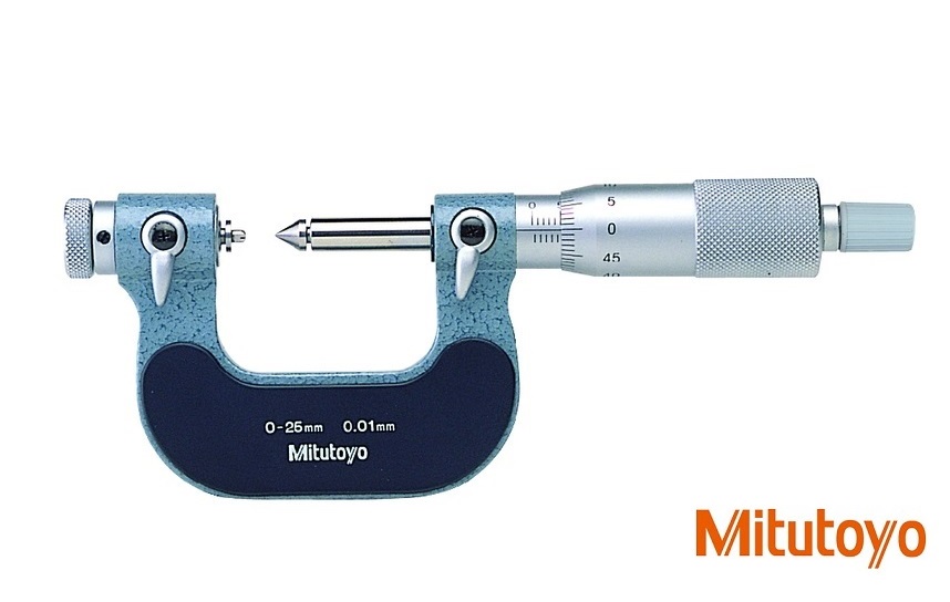 Třmenový mikrometr Mitutoyo 250-275 mm na měření závitů