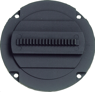 Zadní krycí deska s ozubenou tyčí pro úchylkoměry Mitutoyo série 2 (průměr 55,6 a 57 mm)