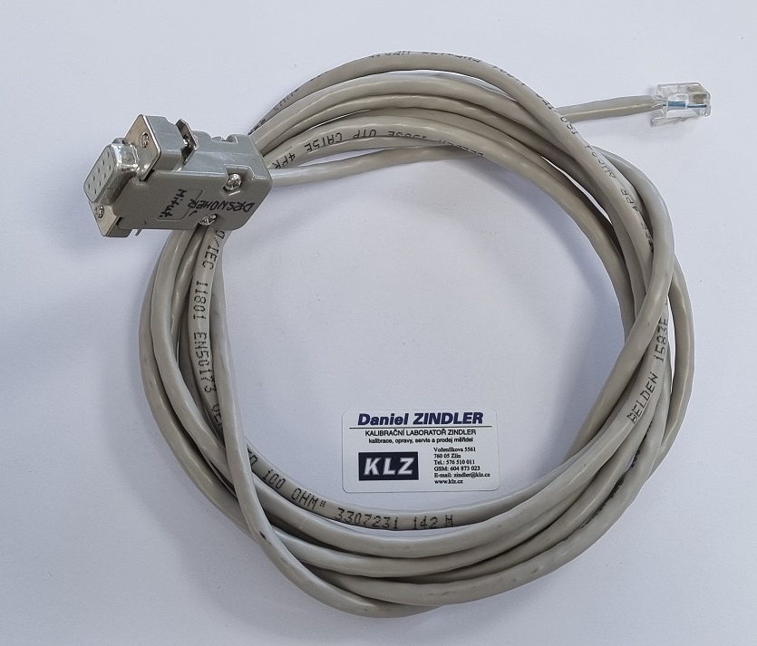 Propojovací kabel RS232C pro drsnoměr SJ-201 Mitutoyo 