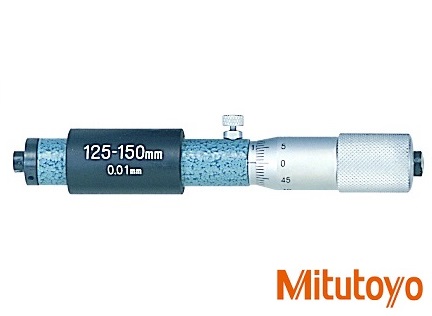 Mikrometrický odpich Mitutoyo 125-150 mm, měřicí plochy tvrdokov