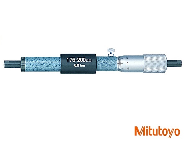 Mikrometrický odpich Mitutoyo 175-200 mm, měřicí plochy tvrdokov