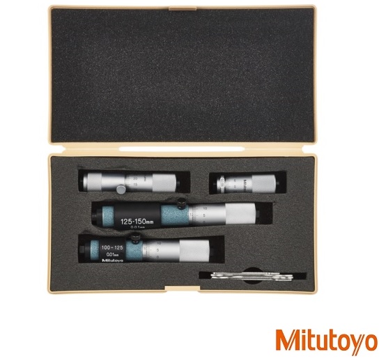 Sada (4ks) mikrometrických odpichů Mitutoyo 50-150 mm