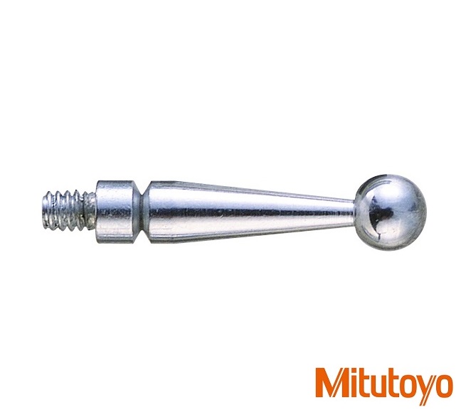 Měřicí dotek pro páčkový úchylkoměr Mitutoyo, D: 3 mm, L2: 41 mm, tvrdokov