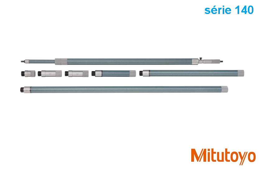 Mikrometrický odpich Mitutoyo skládací 1000-3000 mm, měřicí plochy tvrdokov