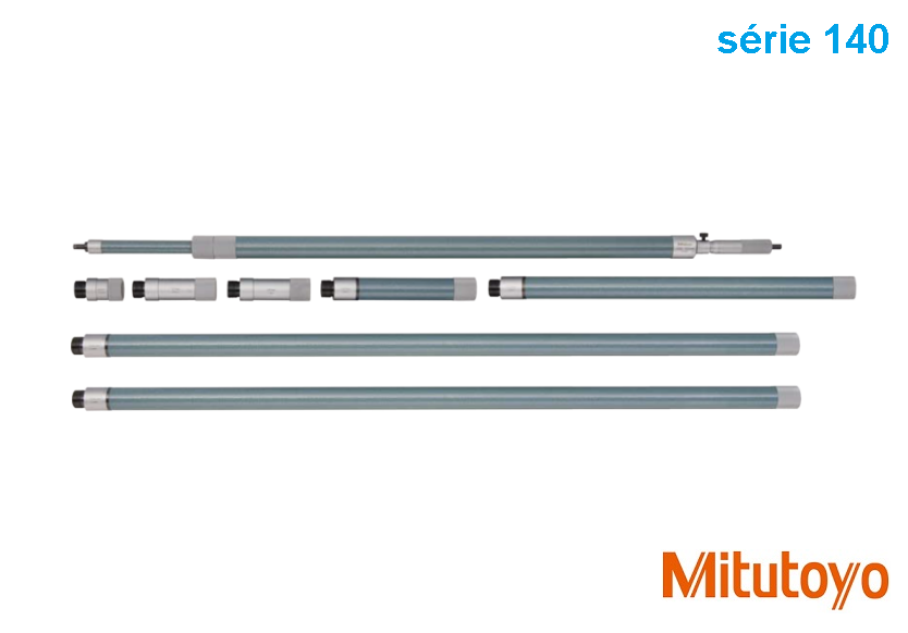Mikrometrický odpich Mitutoyo skládací 1000-4000 mm, měřicí plochy tvrdokov