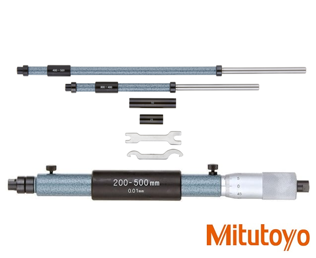 Mikrometrický odpich Mitutoyo s výměnnými doteky 200-500mm