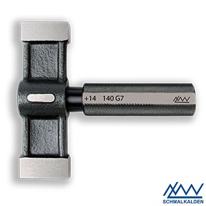 Plochý kalibr jednostranný dobrý nad 150 mm do 165 mm, DIN 7164