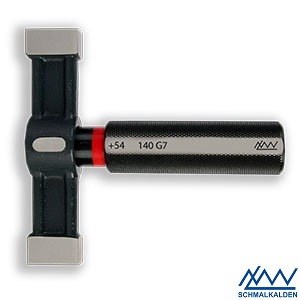 Plochý kalibr jednostranný zmetkový nad 150 mm do 165 mm, DIN 7164