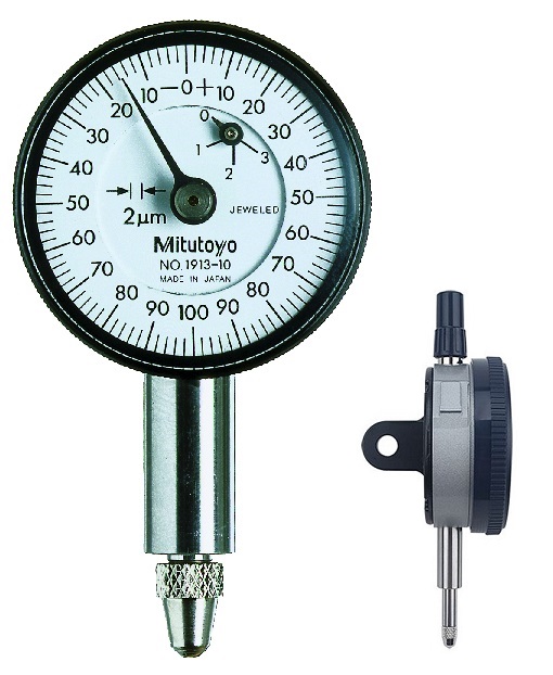 Číselníkový úchylkoměr Mitutoyo 0,5/0,002 mm, průměr číselníku 31 mm, s očkem