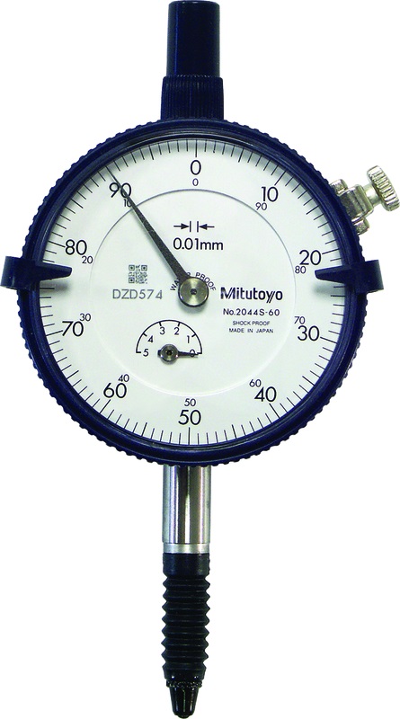 Číselníkový úchylkoměr Mitutoyo 0-5/0,01 mm, průměr 57 mm, IP64