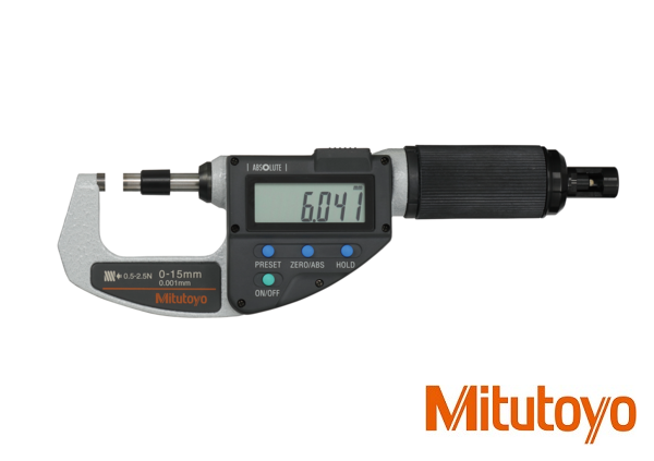 Digitální třmenový mikrometr Mitutoyo 20-30 mm s nastavitelnou měřící silou 2-10N