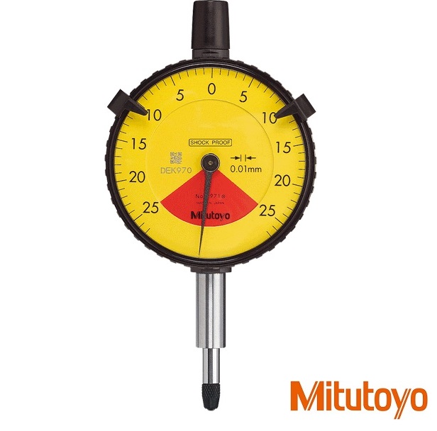 Číselníkový úchylkoměr Mitutoyo,0,5/0,01 mm, s jednou otáčkou ručičky, průměr 55,6 mm