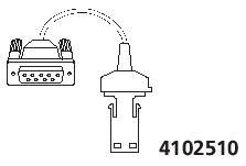 Datový kabel 16 ESv, RS232C (2 m), Mahr