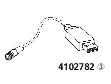 Datový kabel MC1 (pro nožní spínač) Mahr