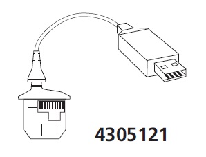 Datový kabel 800 EWu, USB Mahr