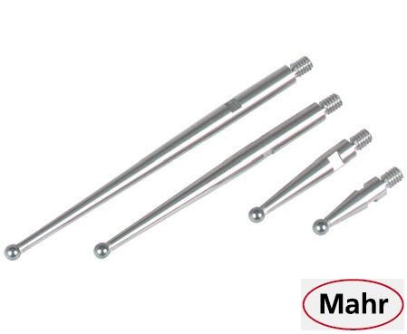 Měřicí dotek pro páčkové úchylkoměry Mahr L-14,5 mm, d= průměr 2 mm