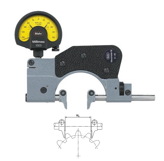 Třmenový kalibr Marameter 840 FM (0 až 40) mm (bez úchylkoměru)
