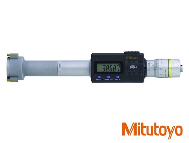 Digitální třídotykový dutinoměr Mitutoyo 30-40 mm, měřicí plochy titan, IP65