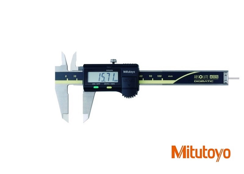 Digitální posuvné měřítko Mitutoyo 0-100 mm s kulatým hloubkoměrem, bez výstupu dat