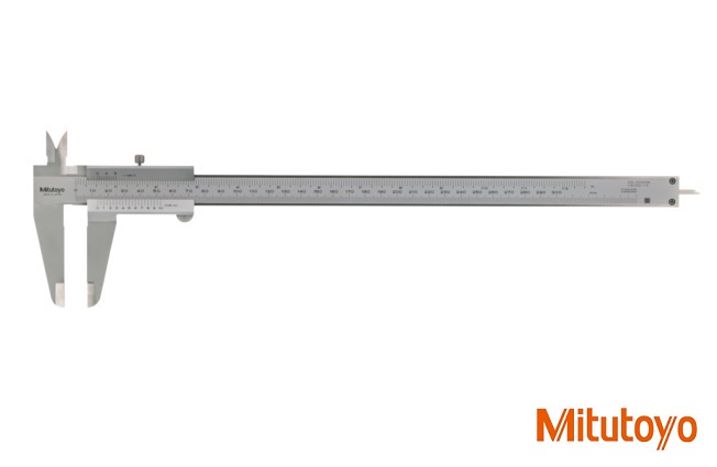 Posuvné měřítko Mitutoyo 0-300 mm, 0,05 mm, stupnice v mm a inch, s aretačním šroubkem