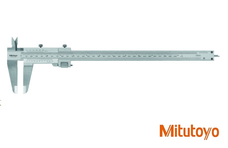 Posuvné měřítko Mitutoyo 0-280 mm, 0,02 mm, stupnice v mm a inch, s jemným dostavěním