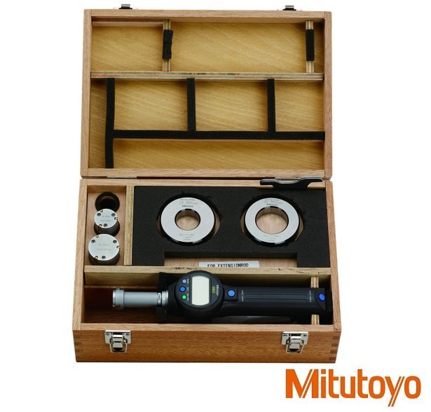 Digitální třídotykový dutinoměr Mitutoyo s výměnnými hlavičkami 25-50mm+kroužky 30/40m