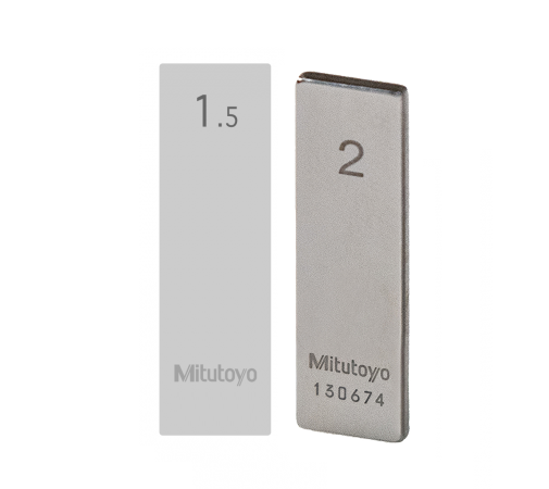 Koncová měrka ocelová Mitutoyo 1,49 mm dle ČSN EN ISO 3650/2