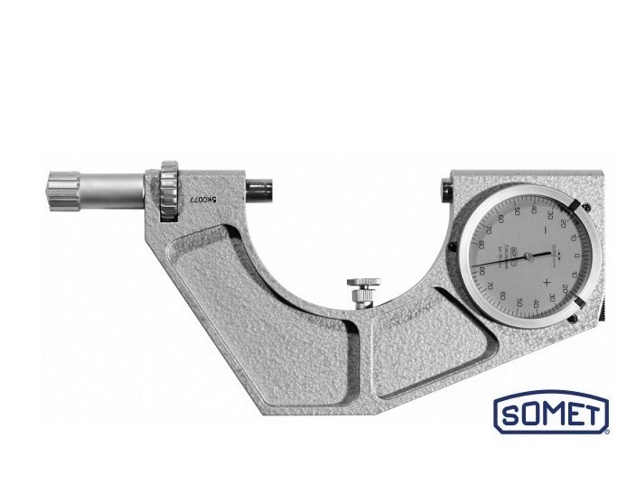 Třmenový pasametr Somet 125-150 mm s přesným úchylkoměrem ±0,08 mm