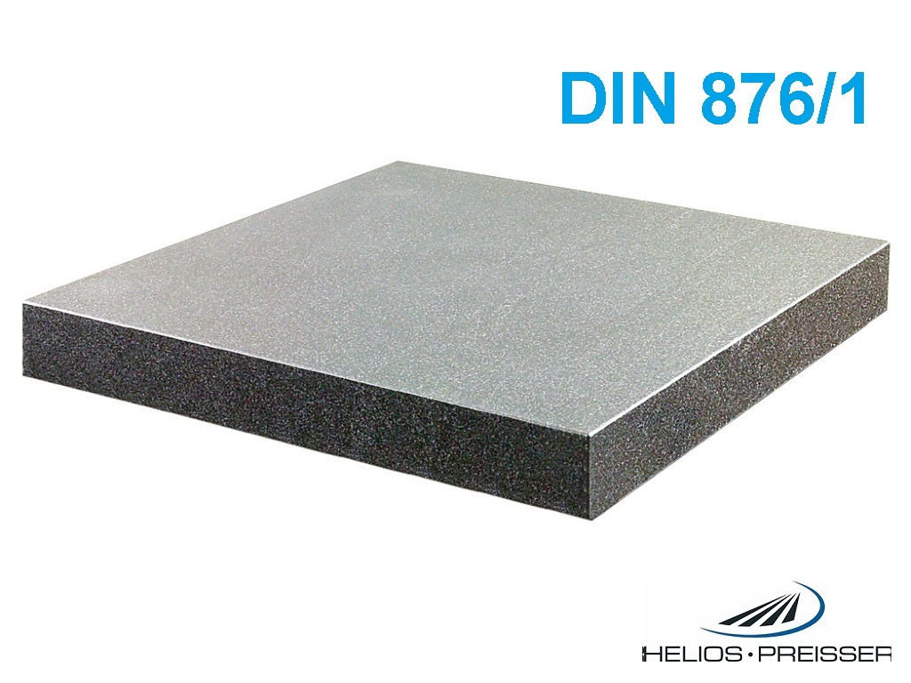 Granitová příměrná deska 400x400x50 mm, DIN 876/1, Helios-Preisser