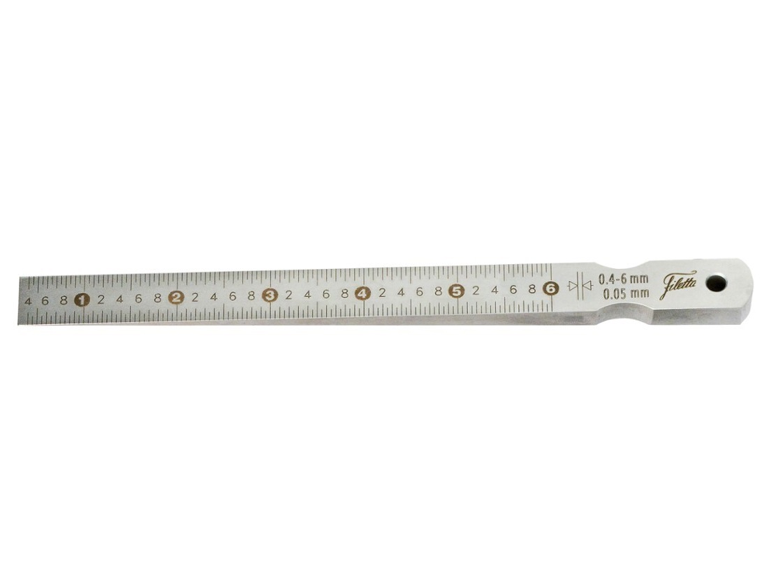 Měřicí klínek pro měření spár 0,4÷6 mm