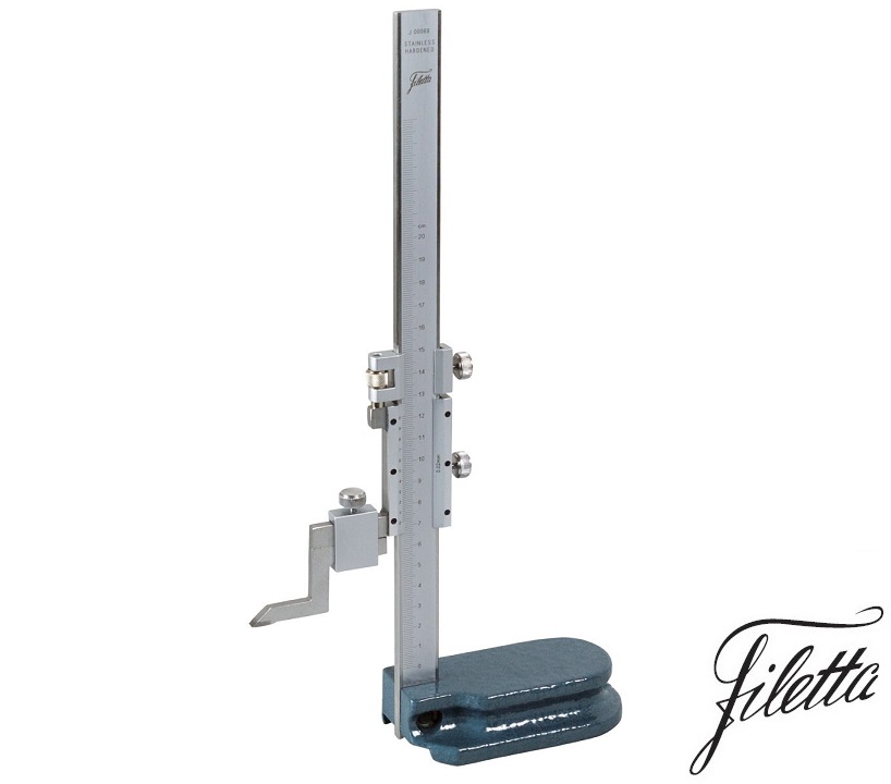 Posuvný výškoměr a orýsovací přístroj Filetta 0-500 mm, bez lupy
