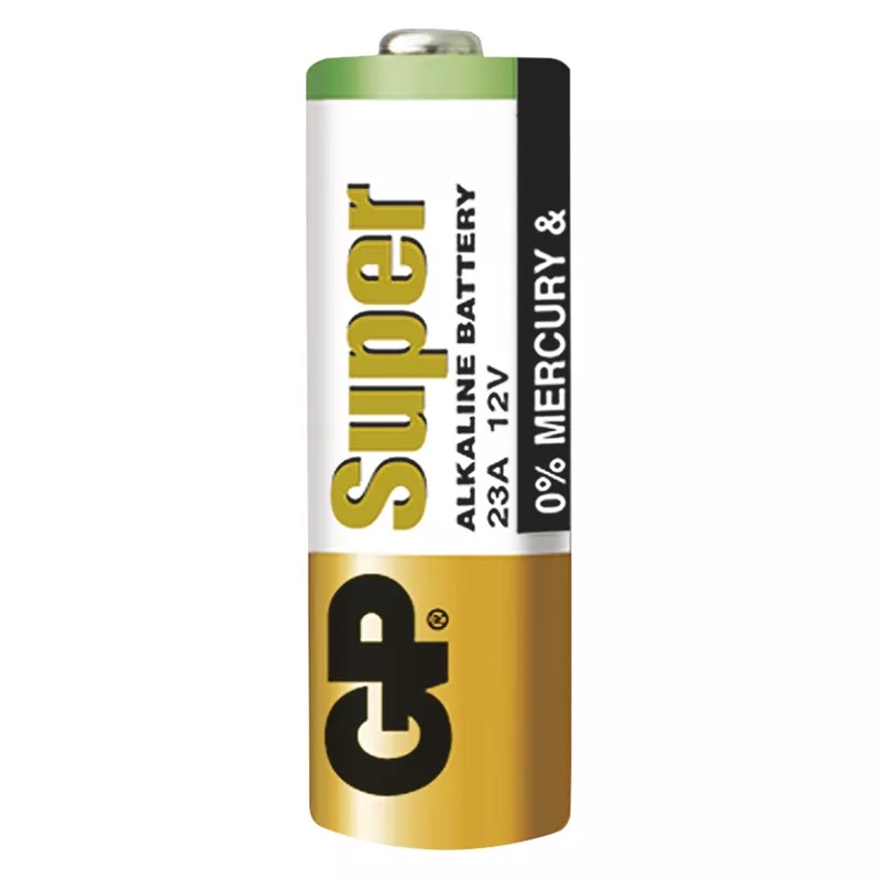 Alkalická speciální baterie 12 V GP 23AF (MN21, V23GA), průměr 10,22x28,5 mm