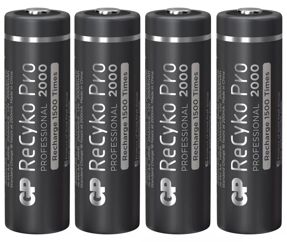 Nabíjecí baterie 1,2 V GP ReCyko Pro Professional AA tužka (HR6)